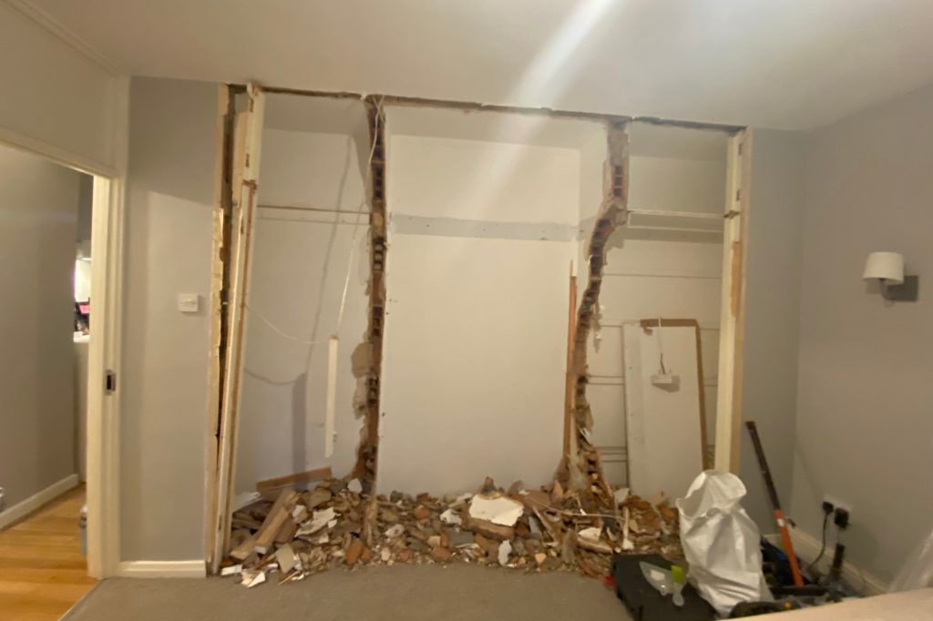 8.4 Removing old walls